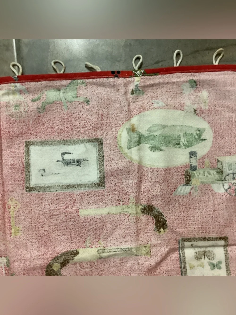 Vintage Retro Handmade Cafe Curtains